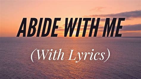 abide with me lyrics meaning